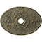 Ekena Millwork Alexa Medallion (Canopies up to 5 5/8"), 30 3/4"W x 21 1/4"H x 3 7/8"ID x 1 5/8"P, Witch Hazel CM21X30ALWHC - alternate 1